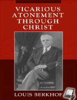 Vicarious Atonement Through Chr - Louis Berkhof.pdf